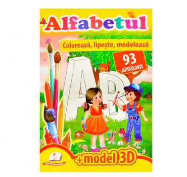 Coloreaza,lipeste-Alfabetul 23684