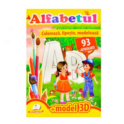Coloreaza,lipeste-Alfabetul 23684