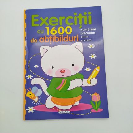 Exercitii cu 1600 de abtibilduri_Girasol 75666