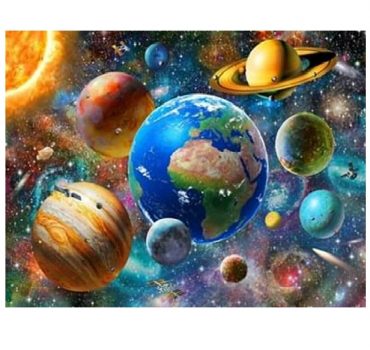 Бриллиантовая мозаика «Космос» (50*65) 74423
