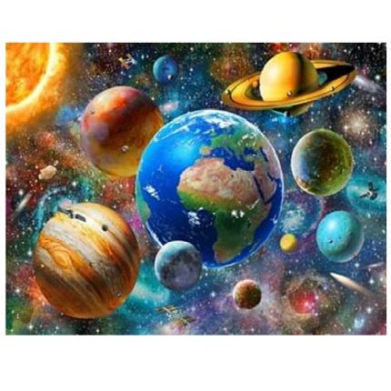 Бриллиантовая мозаика «Космос» (50*65) 74423