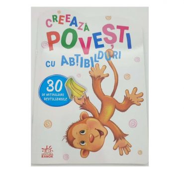 Creeaza povesti cu abtibilduri: Maimutica 68282