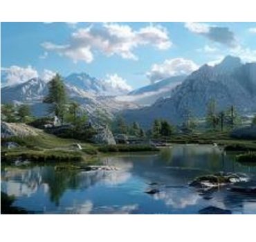 Бриллиантовая мозаика «Природа» (40×50) 75502
