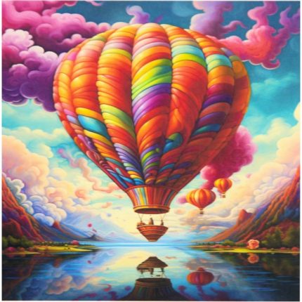 Бриллиантовая мозаика «Воздушный шар» (40×50) 75499