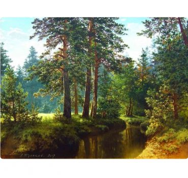 Бриллиантовая мозаика «Лес» (50*65) 62012