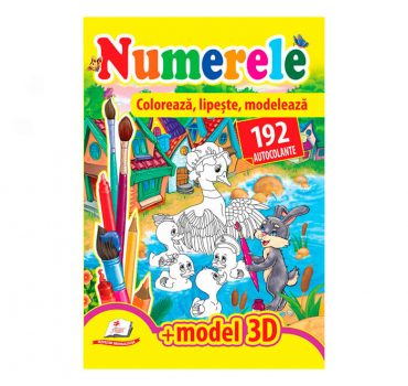 Coloreaza,lipeste-Numerele 23685