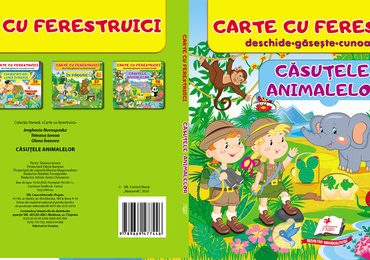 Книга с окошками - Домики животных 36 320