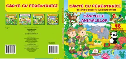 Книга с окошками - Домики животных 36 320