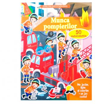 Моя первая книга с наклейками - Работа пожарных 25456