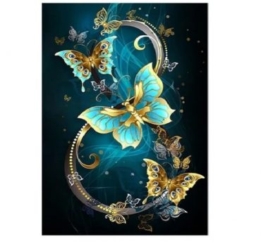 Бриллиантовая мозаика «Бабочки» (20*30) 74448
