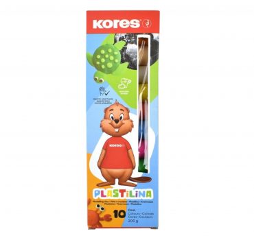 Пластилин Kores 10 цветов 16084