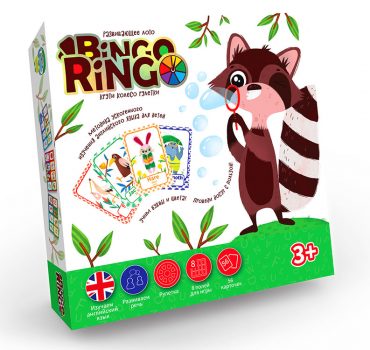 Настольная игра ( Бинго Ринго ) русский/английский 23024