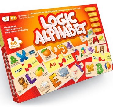 Настольная игра Logic Alphabet анг/рус. 35750