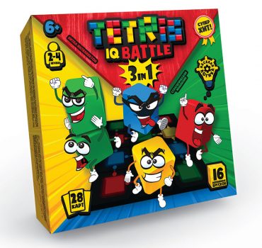 Настольная игра ( Тетрис IQ битва 3в1 ) 23119