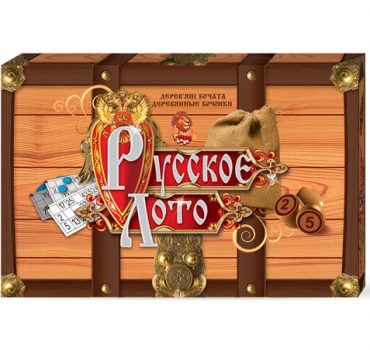 Игра («Русское лото») в коробке 16 357