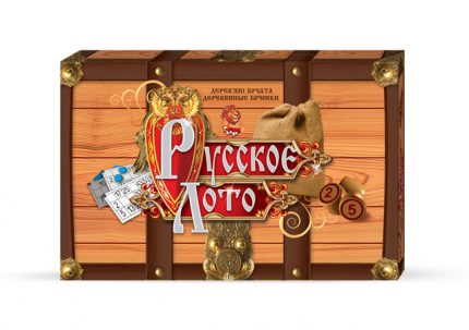 Игра («Русское лото») в коробке 16 357