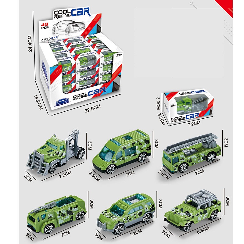 product-23716-6f81d0a53b2c14c707bec4a23d14d0ef Набор машин (48 шт.) (инструкция на румынском) 72377 — изображение 1