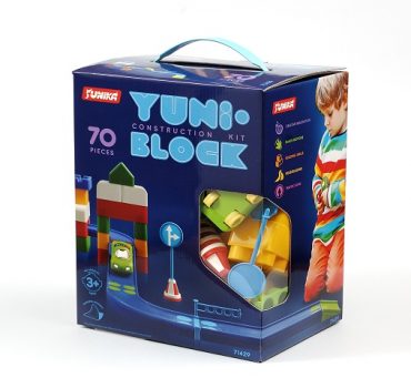 Конструктор YUNI-BLOK 70 шт (коробка) 33 033