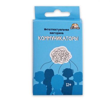 Настольная игра тип карт (рус) Общение (32 карты) 12+ 47 291