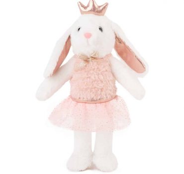 Мягкая игрушка Животные с платьем и короной с блестками Зайка  27 cm - 0.18 kg -  68064
