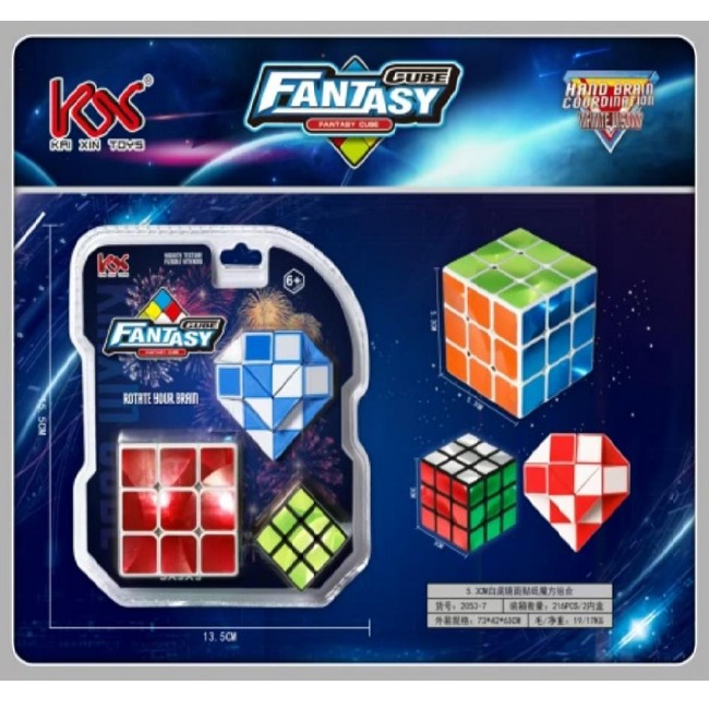 product-24015-eeaabb02dcc05245f05c3863af4c1d9f Набор кубиков Рубика 74323 — изображение 1