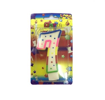 Свеча цифра (1 шт) (0-9) – 44 159