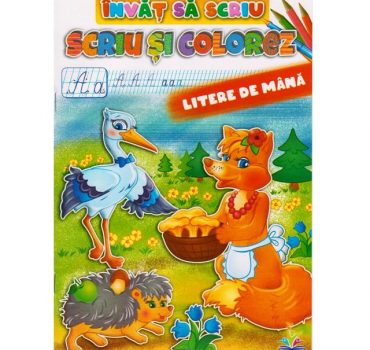 Invat sa scriu A4-Scriu-Litere de mana-ERUDIT 50543