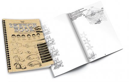 Книга для зарисовок 16434