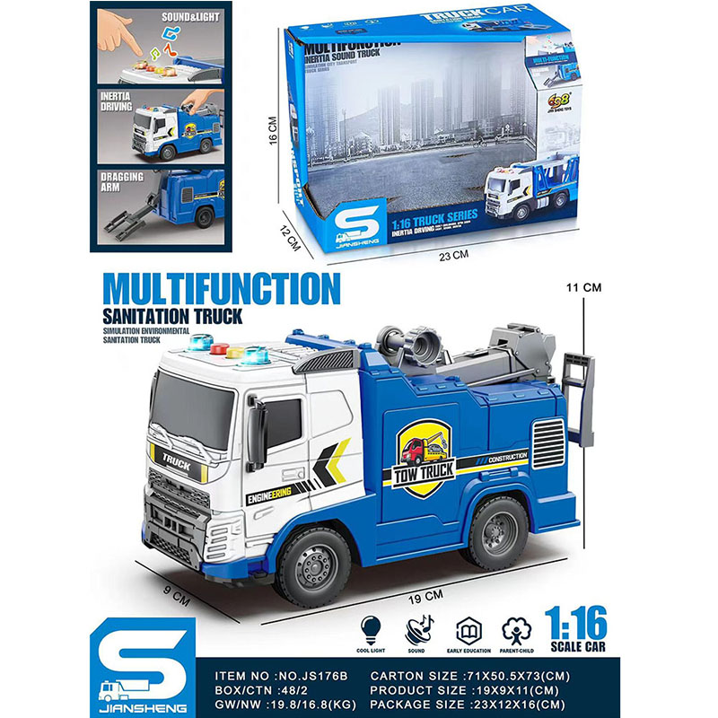 product-24551-616229b2531680e994e67e329e551176 Специальный автомобиль со звуком и светом (инструкция на румынском) 72130 — изображение 1