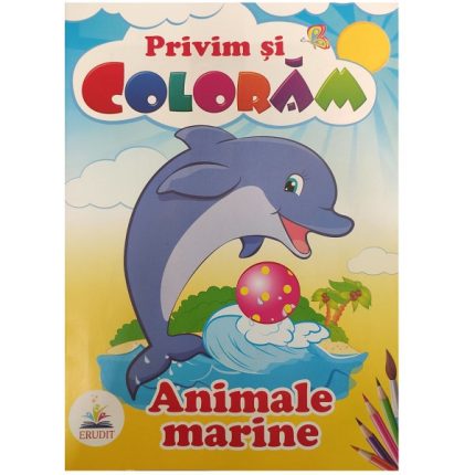 Privim si coloram__ANIMALE MARINE 51197