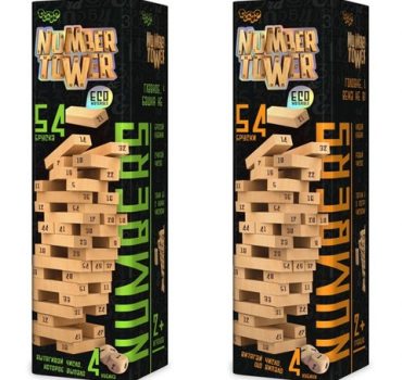 Настольная игра ( NUMBER TOWER ) трубка 23044