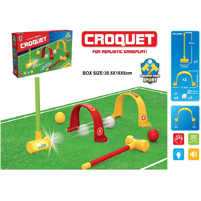 product-25248-342ae3bd5610b31b037bd711b27a0e8f Набор для игры в крокет 72540 — изображение 1