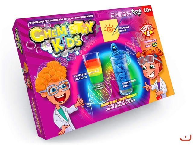 product-25280-20b843a2f6d9a4928aa50a05671433c2 Набор для опытов ( CHEMISTRY KIDS ) chk-02-04 ЭКОНОМ 19 488 — изображение 1