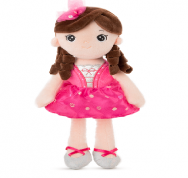 Мягкая игрушка Кукла с платьем Ассортимент 32 cm 0.07 kg  67897