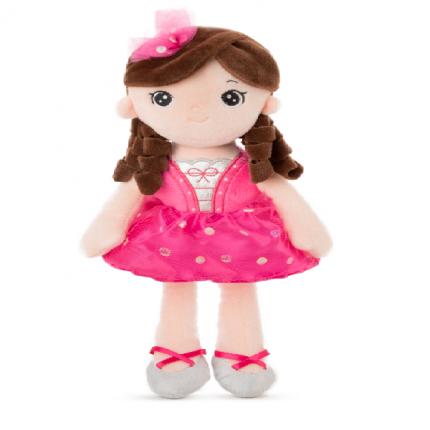 Мягкая игрушка Кукла с платьем Ассортимент 32 cm 0.07 kg  67897