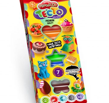 Creation set (Modelling dough) box 7colours, 140g 19417
