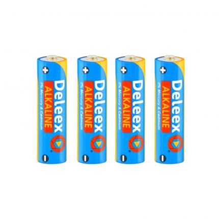 Набор батареек DELEEX ALKALINE AA 4шт 64684