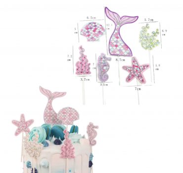Mermaid Tail Topper (6 pcs) - 33 231