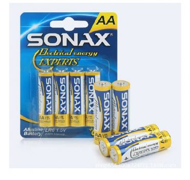 Набор алкалиновых батареек Sonax AAA (4 шт) 55688
